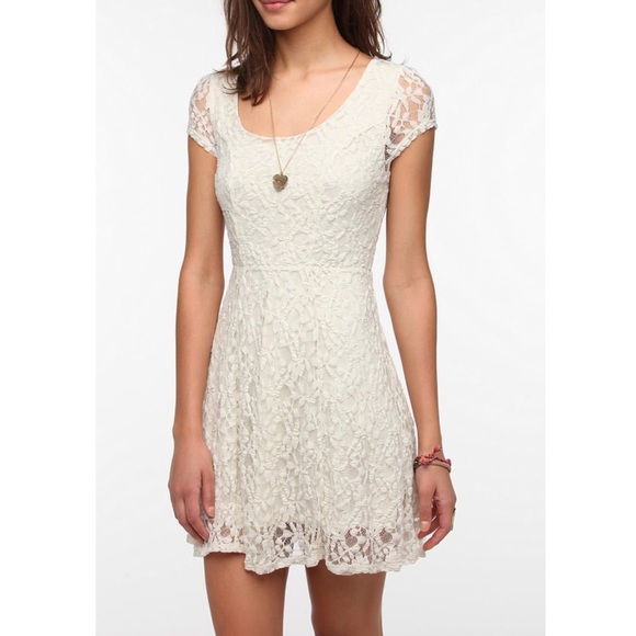 kimchi blue white lace dress